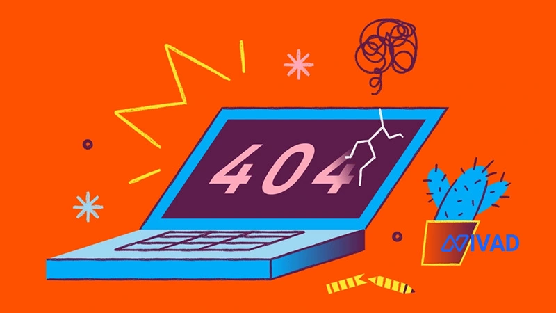 ارور 404 در وبسایت